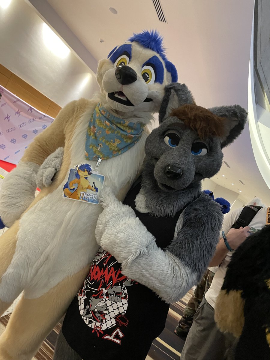 One of the people I’d been hassling to meet for years was @TigertheMeerkat and was glad I bumped into him at #FWA2024

He’s a very kind meerkat.