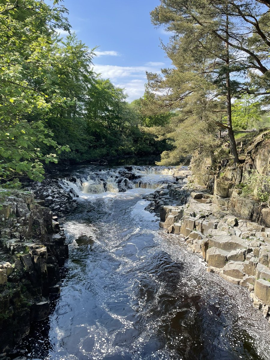 Some well needed down time meeting up with our eldest daughter Elisha at High Force Waterfalls forest in Teeside -Barnard Castle