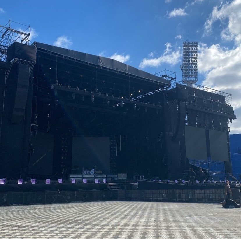 O palco está pronto para o show do Louis hoje (18/05/2024) no Estadio Velez Sarsfield em Buenos Aires, na Argentina. 

#FITFWTArgentina #FITFWTBuenosAires