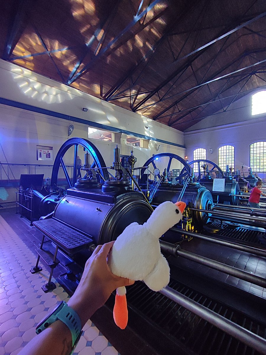 Elhanchik's tweet image. Zoss apmeklēja sūkņu staciju Baltezerā. Interesanta vieta! #muzejunakts