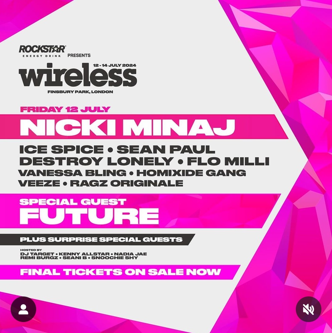 seasonmaraj's tweet image. Friday is almost sold out. Final tickets are on sale NOW! #PinkFriday2Tour

🎟: ticketmaster.co.uk/event/37005EE6…