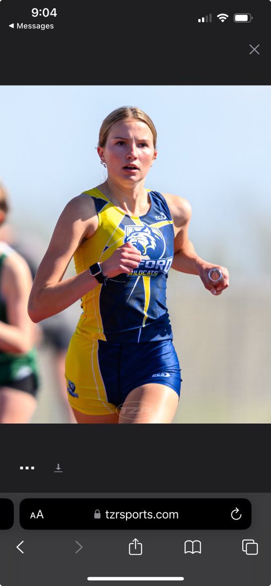 Congrats Mal! Back2Back Regional Champ in the 3200! With an injury this winter &amp; early spring that hampered training for months  she rose to the occasion. Still finding fitness…looking forward  to the D1 State Meet in 2 weeks. #GodsPlan