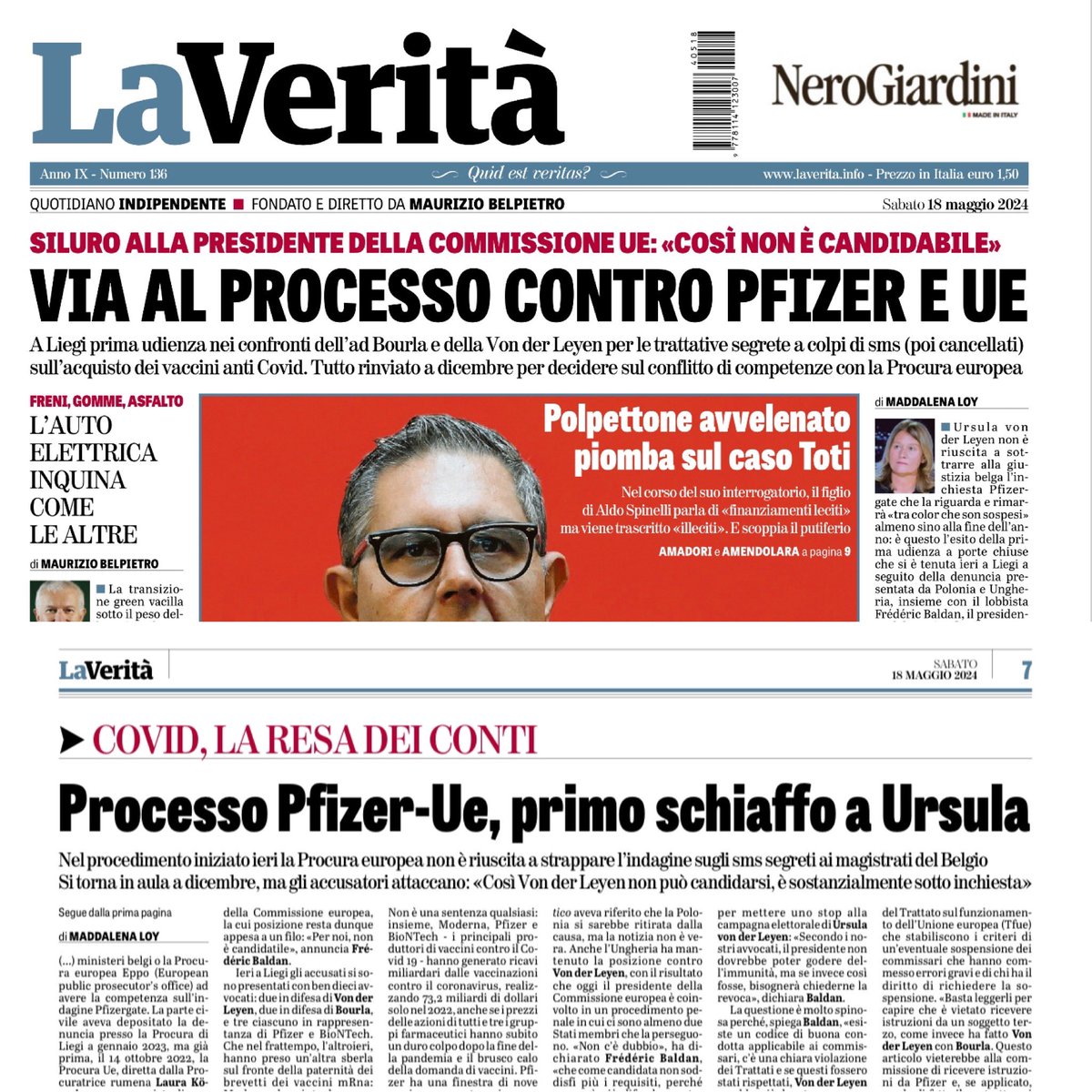 Votare serve. Senza nessun europarlamentare contro la Von der Leyen, non ci sarebbero stati neanche quei pochi eurodeputati che l'hanno messa alle strette sui contratti con Pfizer.