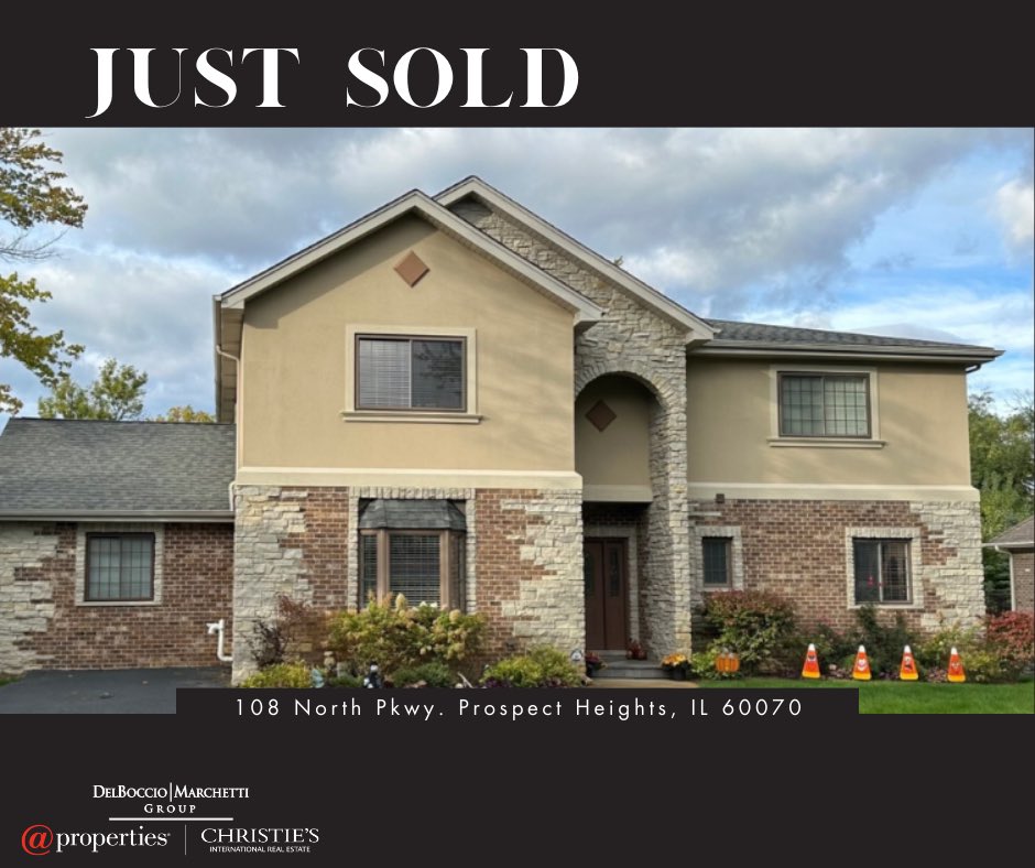 🎉 Just Sold in Prospect!!🎉. #JustSold #ProspectHeightsRealEstate #BuySideDeal #RealEstateSuccess #DreamHomeFound #HappyHomeowners #PropertyGoals #MovingForward #TopRealEstateAgent #ProspectHeightsIL #DelBoccioMarchettigroup #Atproperties