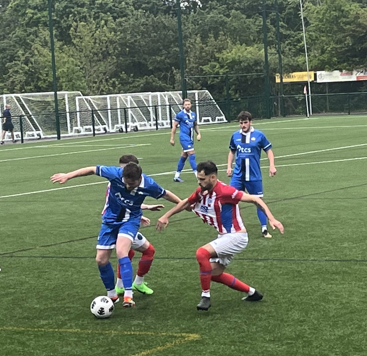 Well contested #Devon Premier Cup Final FT @NewtonSpurs Res 3 @PaigntonSaints 1 NAS deservedly winning the trophy. Well done Spurs!