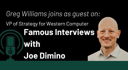Tune in to this exciting podcast where Joe Dimino chats with Greg Williams, our VP of Strategy at Western Computer. 🌟

Discover insights on strategic growth and innovation. buff.ly/3WxE57g 

#ERP #Dynamics365 #MSDyn365
