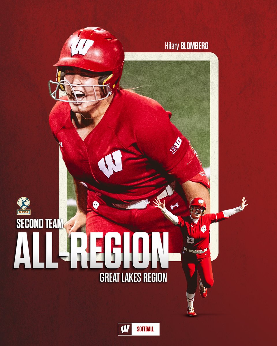 ✨ 𝐒𝐞𝐜𝐨𝐧𝐝 𝐓𝐞𝐚𝐦 𝐀𝐥𝐥-𝐑𝐞𝐠𝐢𝐨𝐧 ✨ Surprised? Nah. Congrats @BlombergHilary on earning NFCA Second Team All-Region honors!