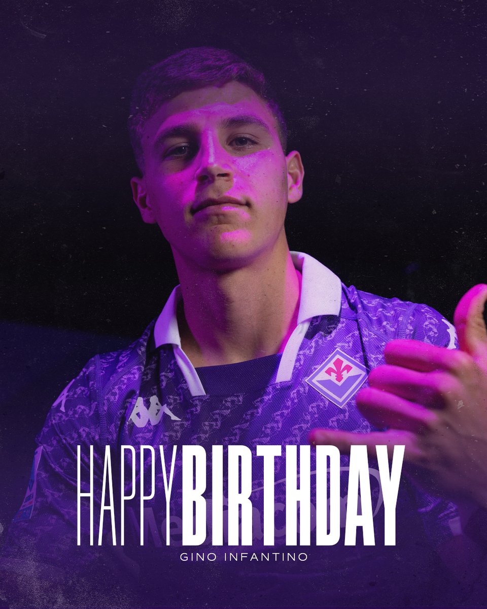 Buon compleanno, Gino Infantino ⚜️ #ForzaViola #Fiorentina #ACFFiorentina