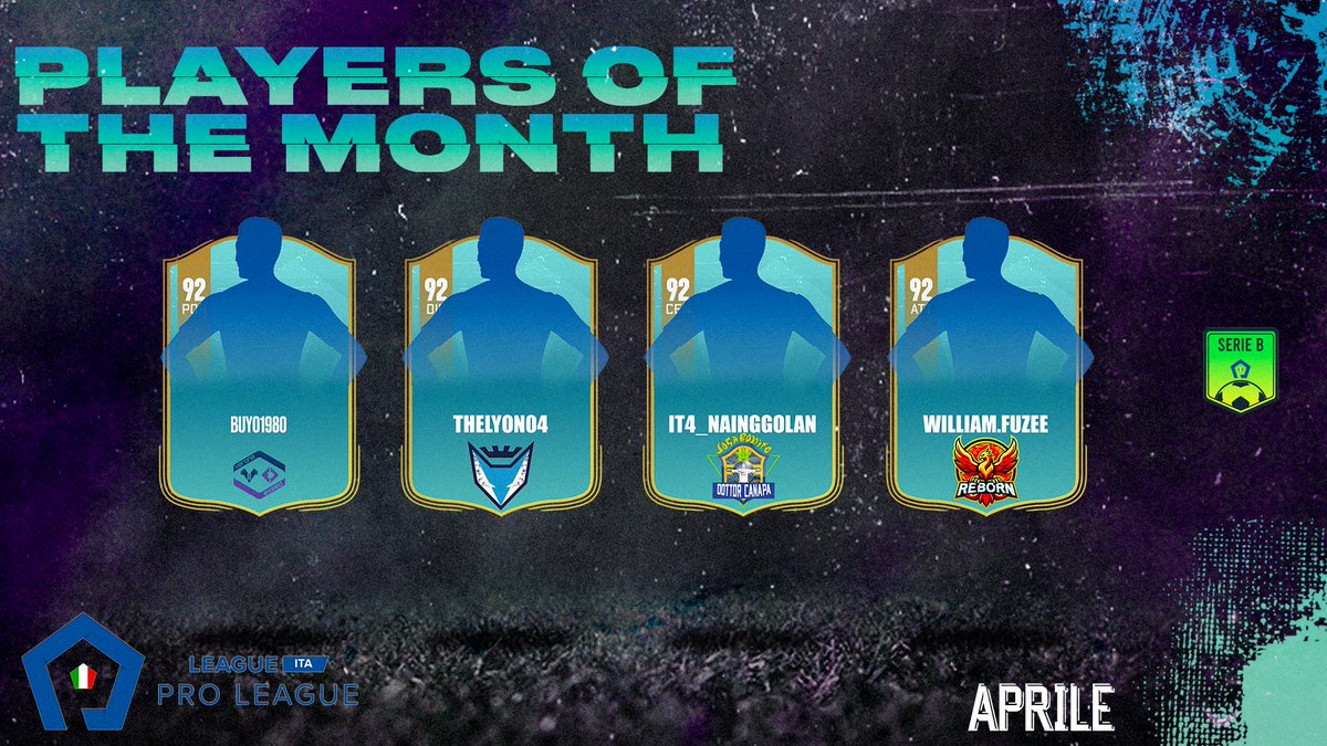 ᴘᴏᴛᴍs ᴏꜰ ᴀᴘʀɪʟ ᴀʀᴇ 🔥!

<a href="/pctransfermarkt/">🇮🇹 PRO CLUBS TRANSFERMARKT🔍</a>
