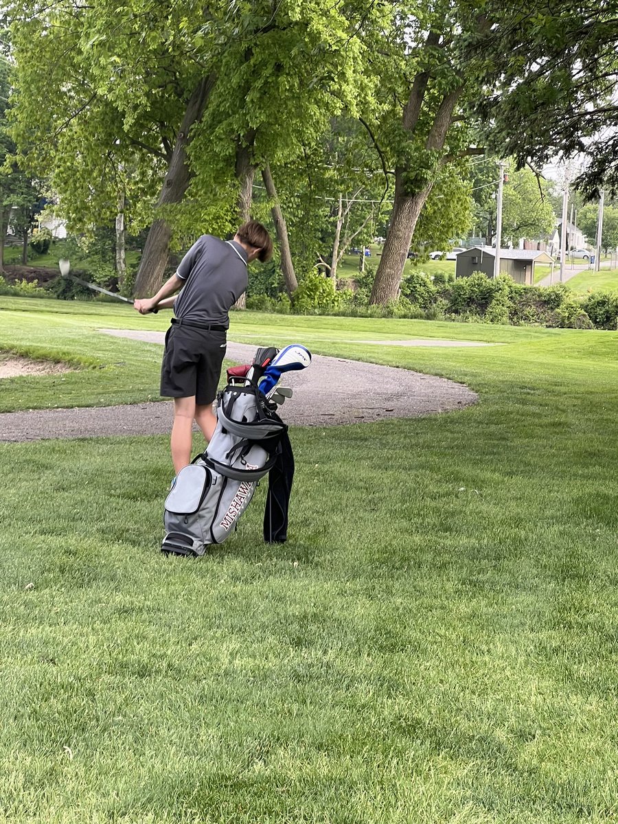 This spring has been busy watching Anderson play golf! He picked up this sport this year and has been excited to play some varsity matches! I even ran into the cutest Fairfeild Falcon, Parker watching his brother play.