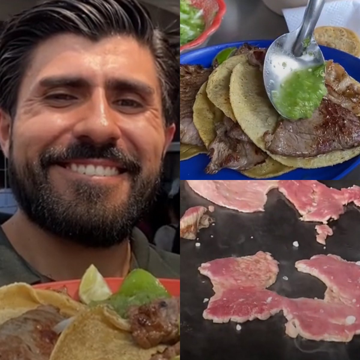 CerebrosG's tweet photo. Un usuario se viralizo después de ir a la taqueria “El Califa de León” que recientemente obtuvo una estrella Michelin.

“La carne la verdad se veía muy simple, a mi gusto se veía bien equis, solamente les ponen sal y limón, sus dos salsas están horribles y no picaban nada” https://t.co/11J7zHBeGc
