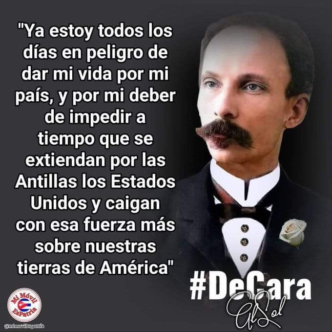 Así escribió nuestro héroe nacional a su amigo Manuel Mercado. #Cuba recuerda el aniversario 129 de la caída en combate. #DeCaraAlSol #PinarXNuevasVictorias #PinardelRío