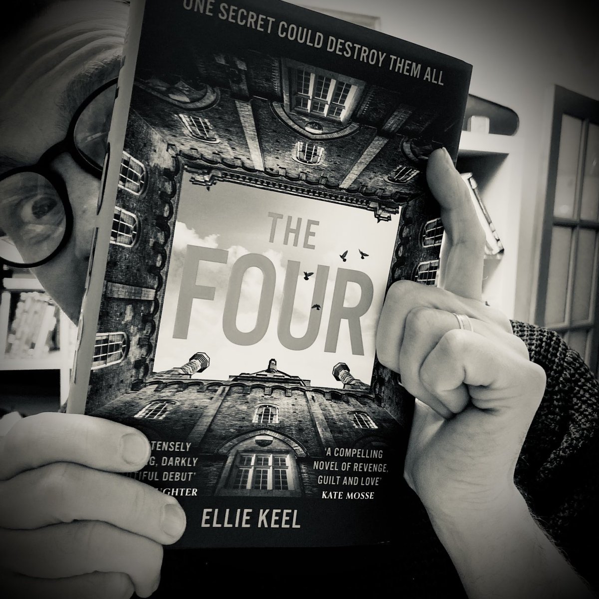 Have been really looking forward to this one, and very excited to have got to it now! #booktwitter #TheFour #novel #goodreads #writingcommunity