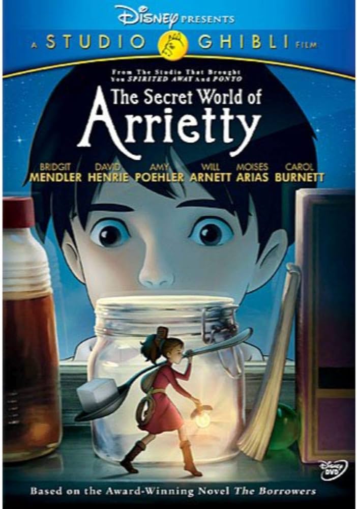 فلم the secret world of arrietty
قصة لفتى مريض بالقلب يتنتقل للريف لبيت عمته وهناك يكتشف وجود اقزام يعيشون بنفس البيت

#توصيات_سينمائية 
#faanscinema 
@faanscinema