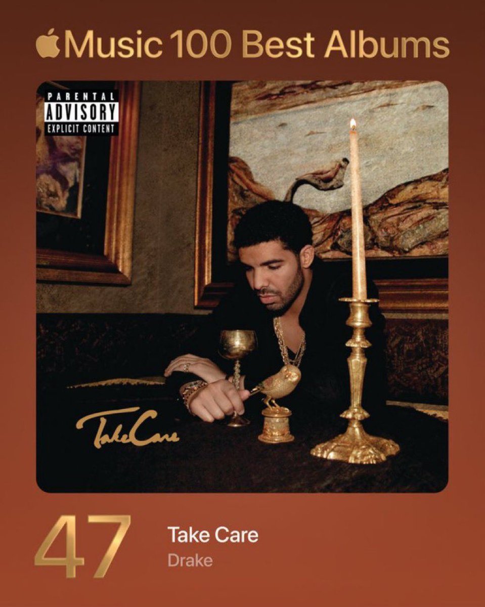 Drake’s ‘Take Care’ ranks 47th on Apple Music’s 100 Best Albums list