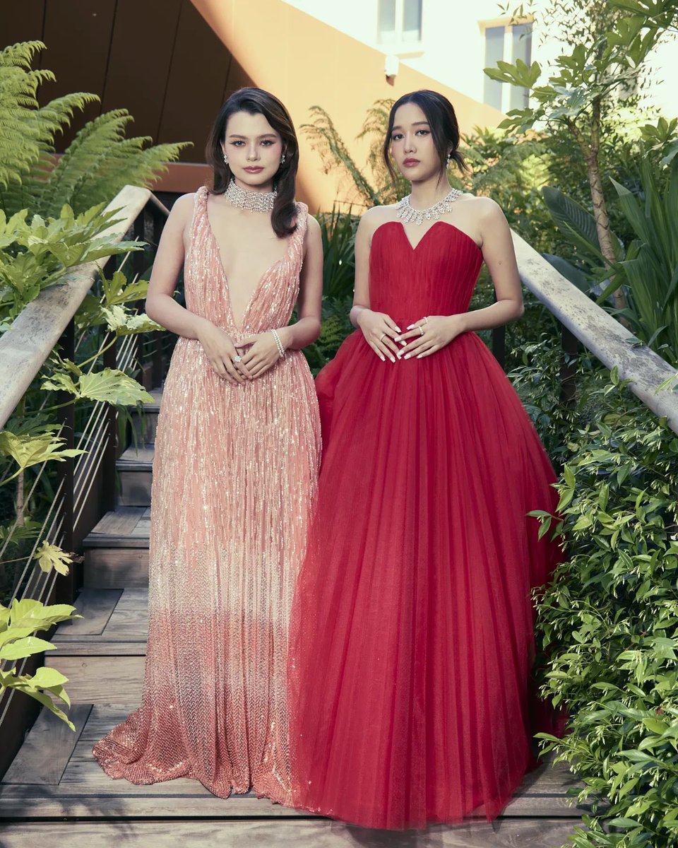 #FreenBeckyXEmanAlAjlan
#FreenBeckyxChopard

*The Loyal Pin in Modern Times: a short ChatGPT scene*

As the echoes of the Cannes Film Festival faded into the distance, Princess Anilaphat and the demure Lady Pilanthita stole away to a secluded garden, their secret love hidden from
