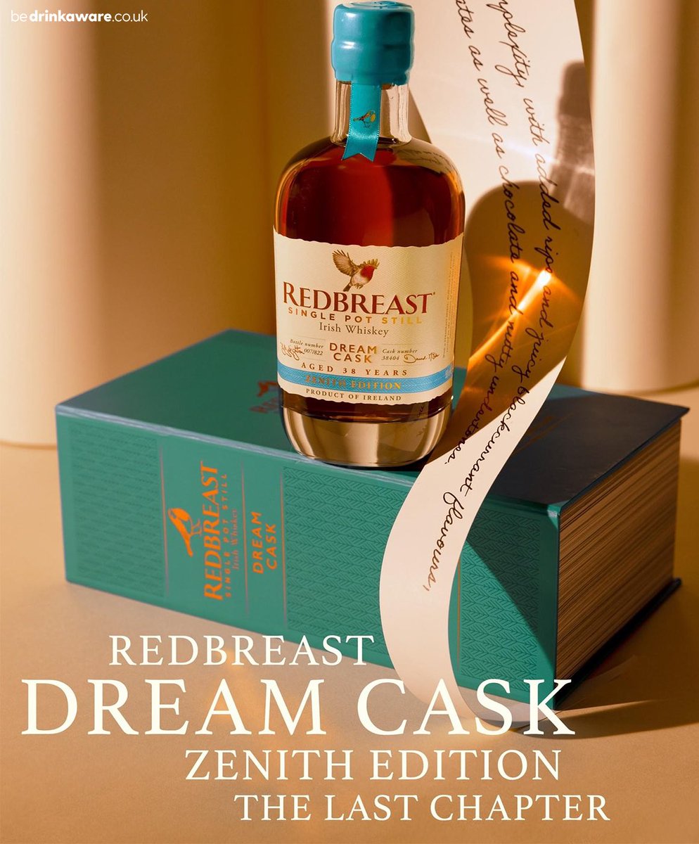 This World Whiskey Day, we’re celebrating the last chapter in the Redbreast Dream Cask series with the release of Redbreast Dream Cask Zenith Edition.

(Scroll for more…)