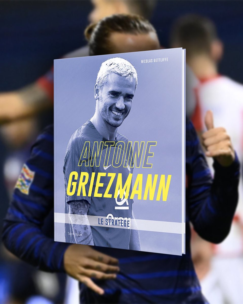 ❗ ❗ JEU CONCOURS ❗ ❗

🎁 À l’approche de l’Euro 2024, on fait gagner ce bijou à la #TeamGrizi :

« Antoine Griezmann - Le Stratège », biographie illustrée sur le champion du monde, signée Nicolas Getliffe. 🇫🇷💫

🎲 Les conditions :
RT ce tweet
Follow <a href="/TalentEditions/">Talent Editions</a> et