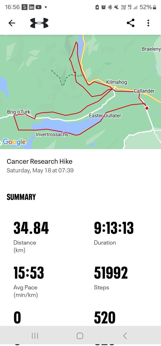 Job done for <a href="/CR_UK/">Cancer Research UK</a> #bighike. Feet and legs aren't pleased with me but some causes are well worth pushing yourself for. #fightingcancer #greatcauses