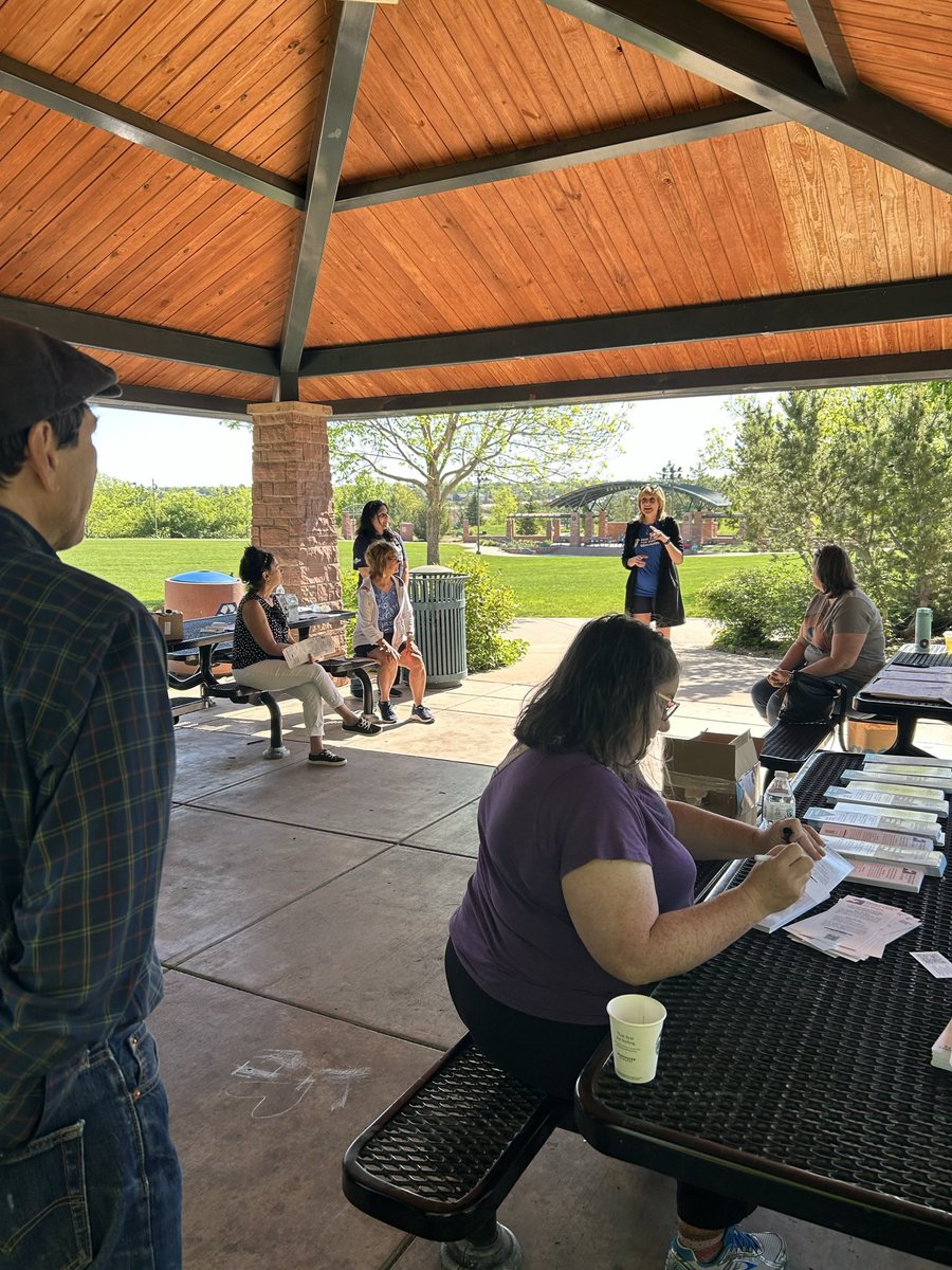 What an amazing morning for a Canvass Kick-off with @DougCoDems! Thank you to all the precinct organizers, officers, and local candidates who are out here with us working hard to flip #CO04! We’re going to win this thing! #copolitics
