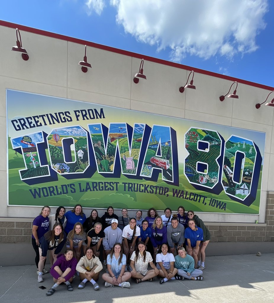 Our final stop on this year’s journey with the best group of people around!  We sure had tons of fun this season and wouldn’t trade it for anything!  These are the good old days!  Love you, Hawks! 💜🥎