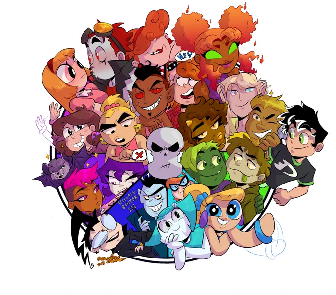 ART TRAIN!!I don't know if I have anything great to show off honestly lolHere you go  