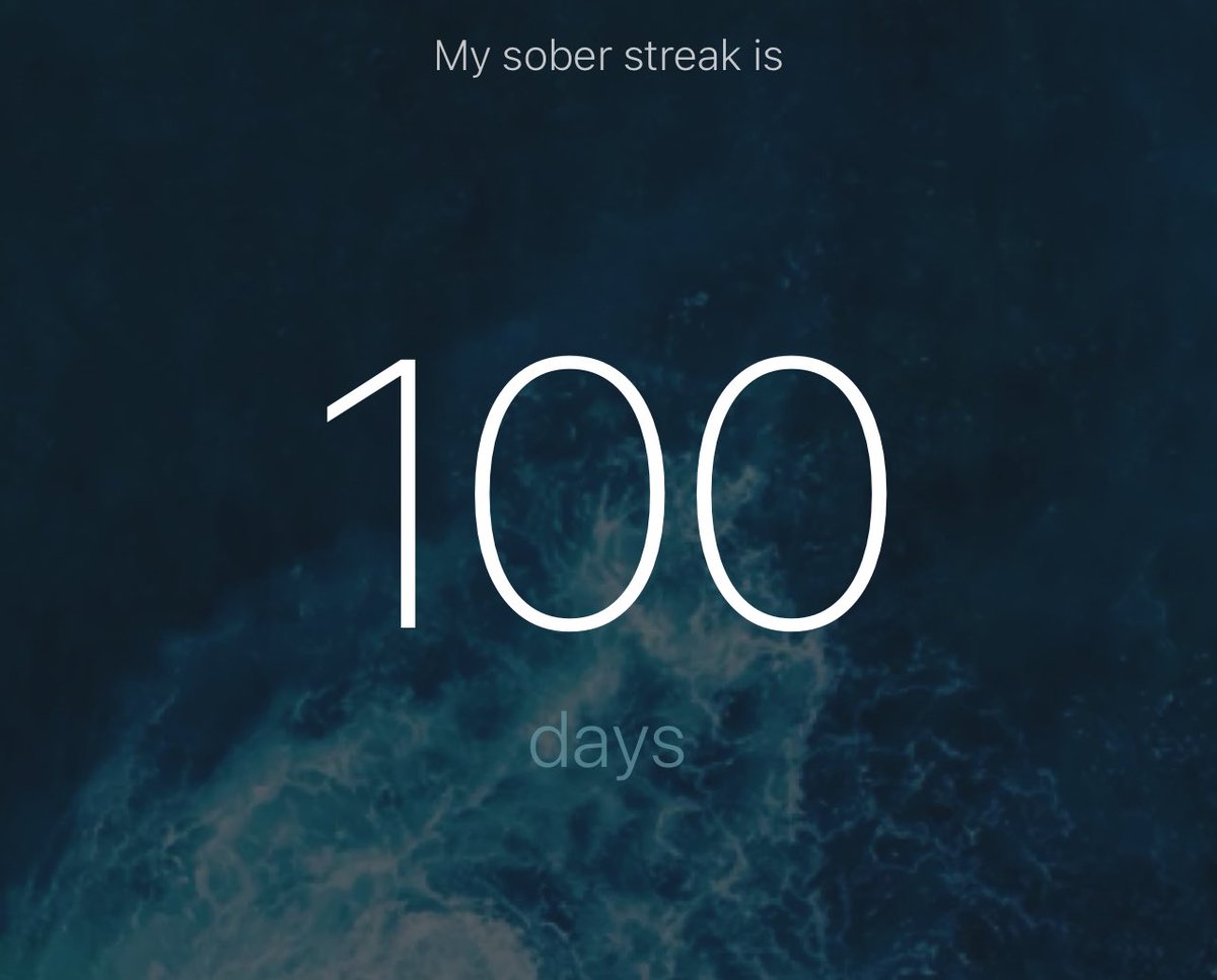 Been awhile since I’ve had 100 consecutive days abstinence from alcohol. Grateful for all who have helped me through the years to keep going. Here’s to o e more day. #Sober #Recovery #RecoveryPosse #AddictionRecovery #SobrietyJourney #MentalHealthMatters