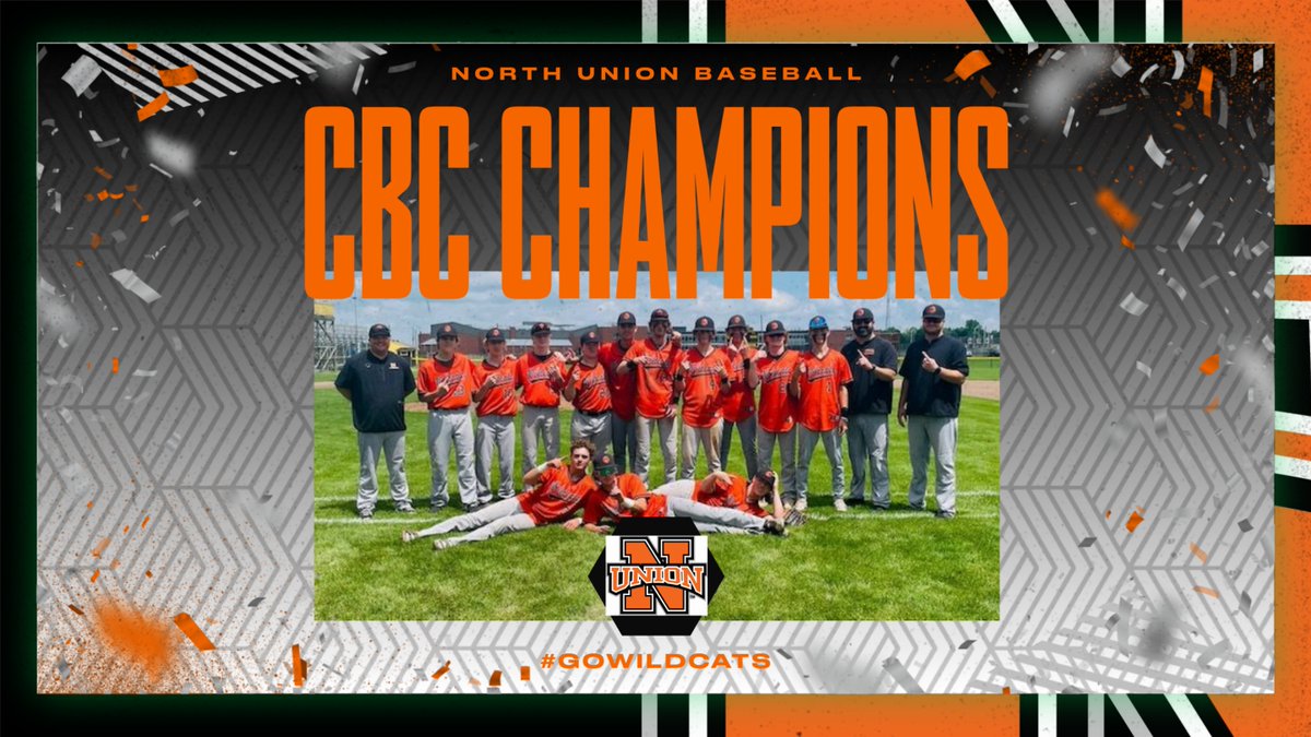 Congrats to the baseball on earning a CBC Championship today.  Go Wildcats!