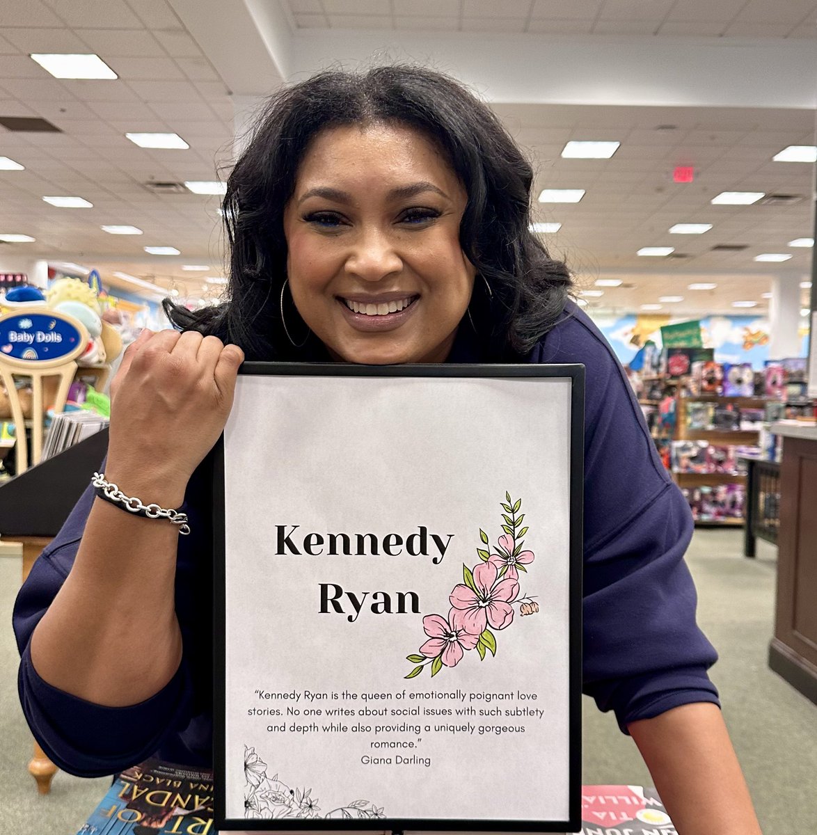 Signed copies at B&N Gaithersburg, MD! Get ‘em before they’re gone 🥰