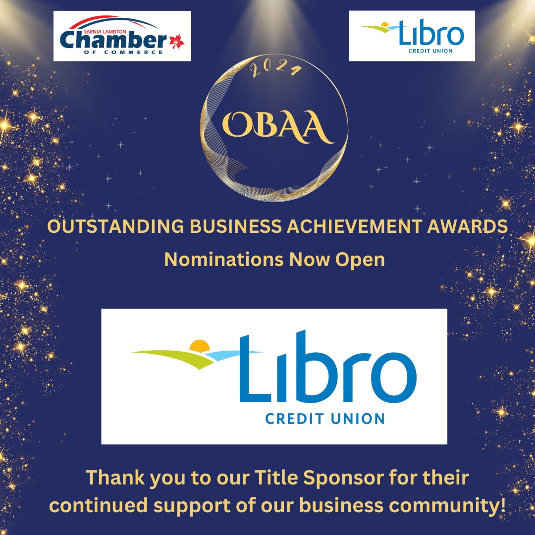 🎉 Exciting News! 🎉 The 34th OBAAs are open for nominations! 🏆 Celebrate excellence in our local business community across 12 categories. Don't miss out! Nominations close June 23rd at midnight! 🌟zurl.co/YwDv   #SarniaLambton #BusinessAwards @LibroCU