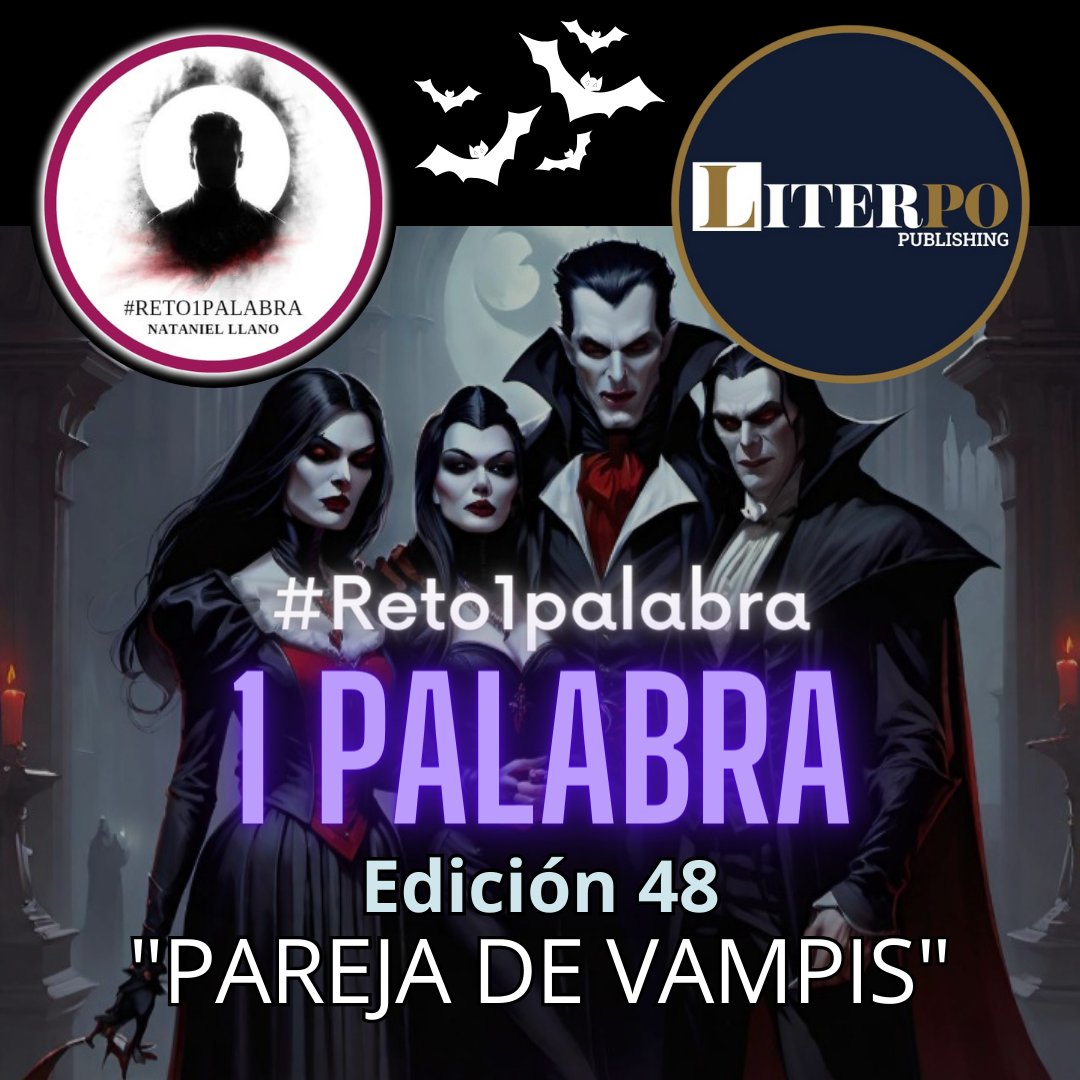 RETO 1 palabra (Edición 48) 

'Tienes libro vampírico con castillos, acción, ocultismo. El editor pide romance, necesitas nombre para la pareja' 

¿Cuál sería?
En una sola palabra 

-Puedes juntar o inventar palabras (fáciles)
-Usa #Reto1palabra 
-Cierra 19/5/24 

Comentamos.