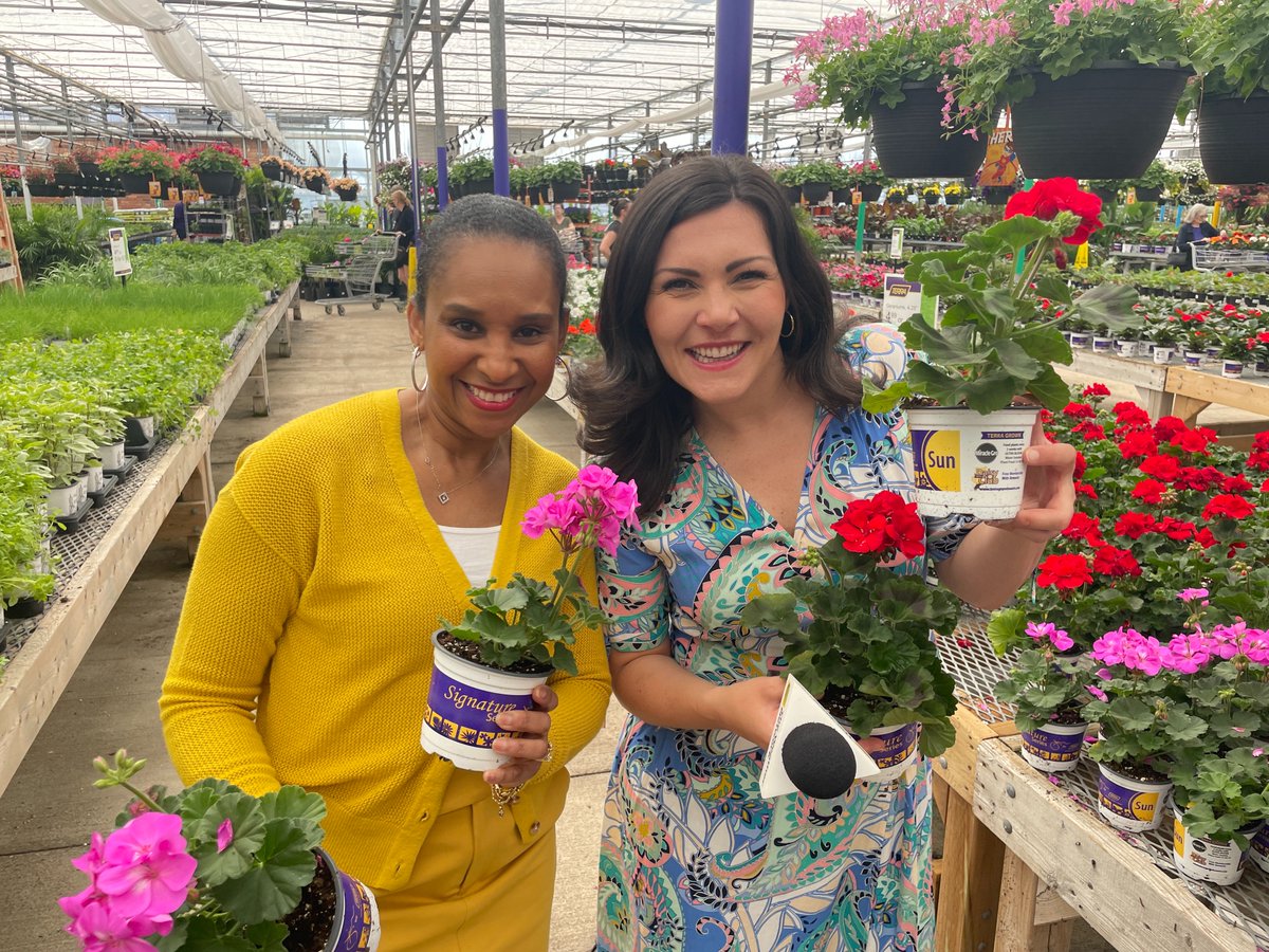 Garden centres are blooming right across #Canada! Join @nadinehp4 & I for some long weekend fun at #TerraGreenhouses in Waterdown, ON. We are answering your garden questions all morning long. Are you team annual or perennial ?!