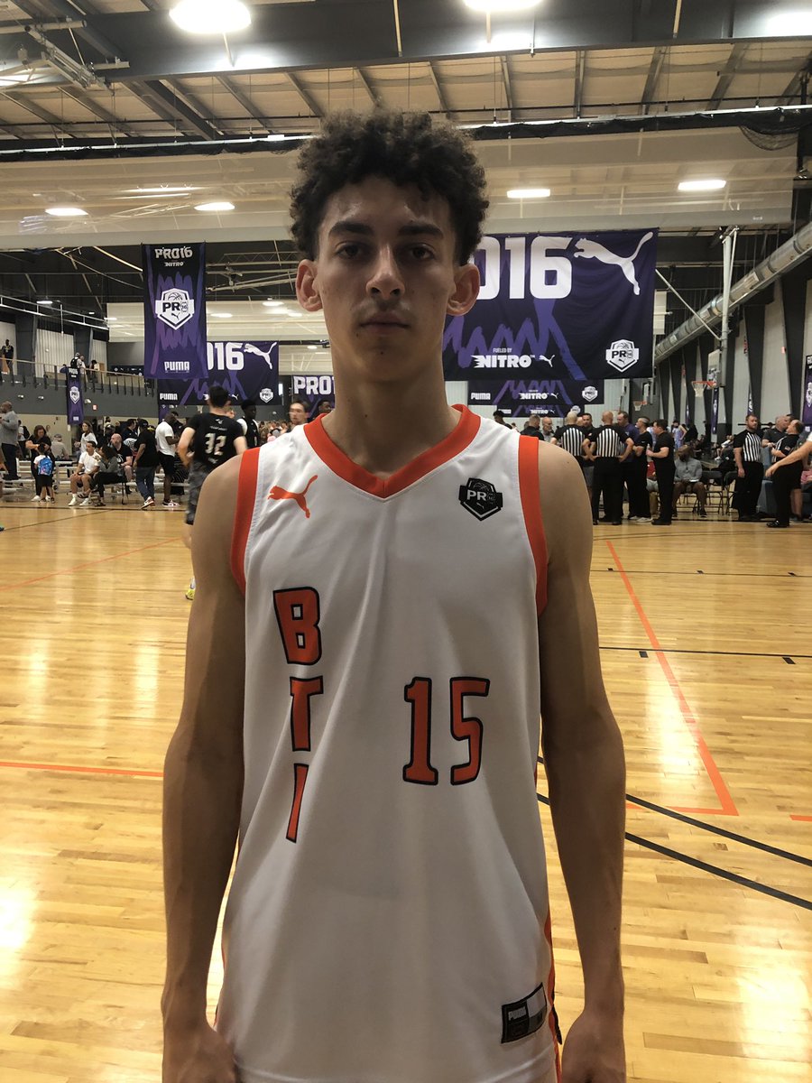 JeremyJauregui's tweet photo. Great game by 2025 Roman Fisher today against Southern Ties. The 6’3 guard had 13 points including 3-3 from deep! 

@romanfisher20 | @BTIHoops 
#PumaHoops | @PRO16League https://t.co/YJvbRHeYoi
