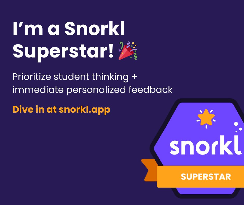 To more exciting badges to add to my sig! @quizizz #ambassador and @SnorklApp #Superstar