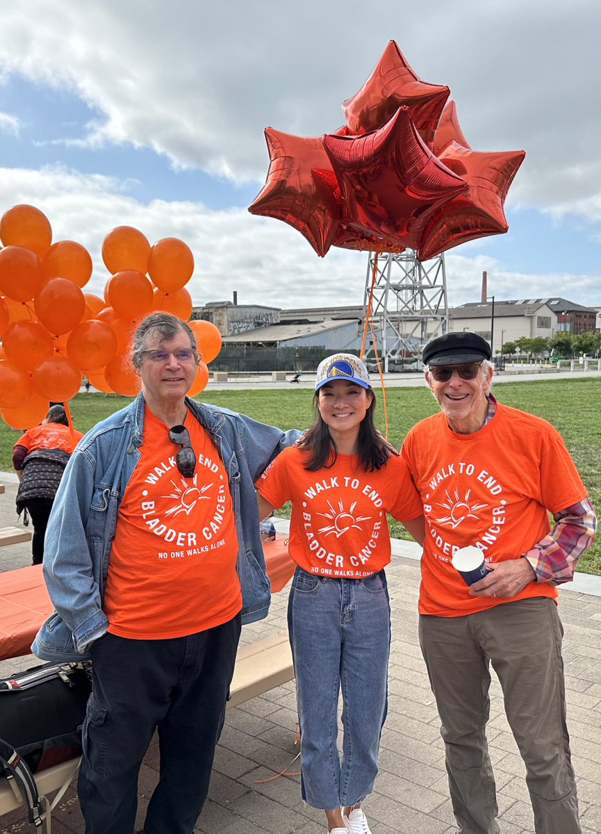 No one walks alone! The BCAN community @UCSFUrology is strong. Honored to have Diane Quale here with us for the annual walk. @SimaPorten @mvankuikenmd @ben_breyer @SamWashUro @koshkin85