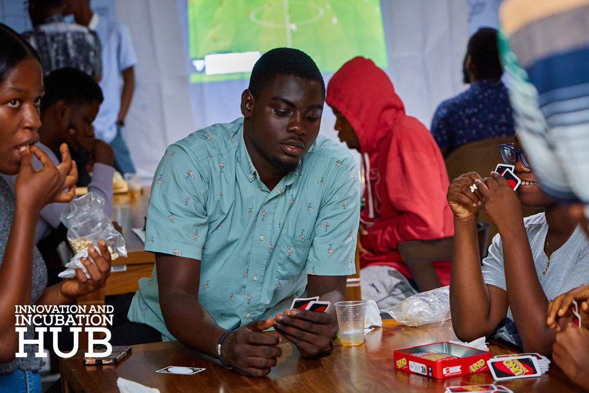 It was another successful edition of our Academia Arcade yesterday at the UGBS Innovation and Incubation Hub, where we hosted around 80 students from the University ecosystem for a night of socialization.
#ug #ugbsofficial #ugbsiih #gamenight