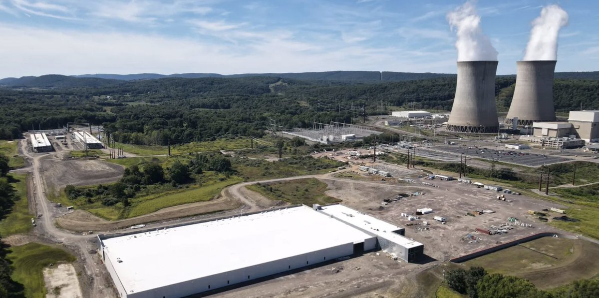 Amazon recently bought a data center campus in Pennsylvania that is powered by a nuclear power plant.

Here's the crazy part:

This campus alone will draw 1/3 of it's total nuclear capacity (which is the 6th largest power plant in the US).

Still can't believe how Big Tech is