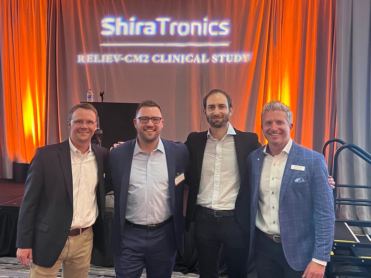 Excited to be at @Shiratronics_i Investigator Meeting in Denver,CO w/ colleagues from @DentInstitute (Istvan Tomaschek,MD) bringing clinical trial opportunities to @WesternNewYork for patients w/ treatment refractory chronic migraine.@AssafBerger;@jonathanrileymd;@UB_Neurosurgery