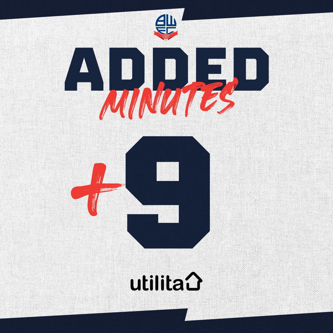 Nine added at the end of the 90. [0-2] 90' #bwfc