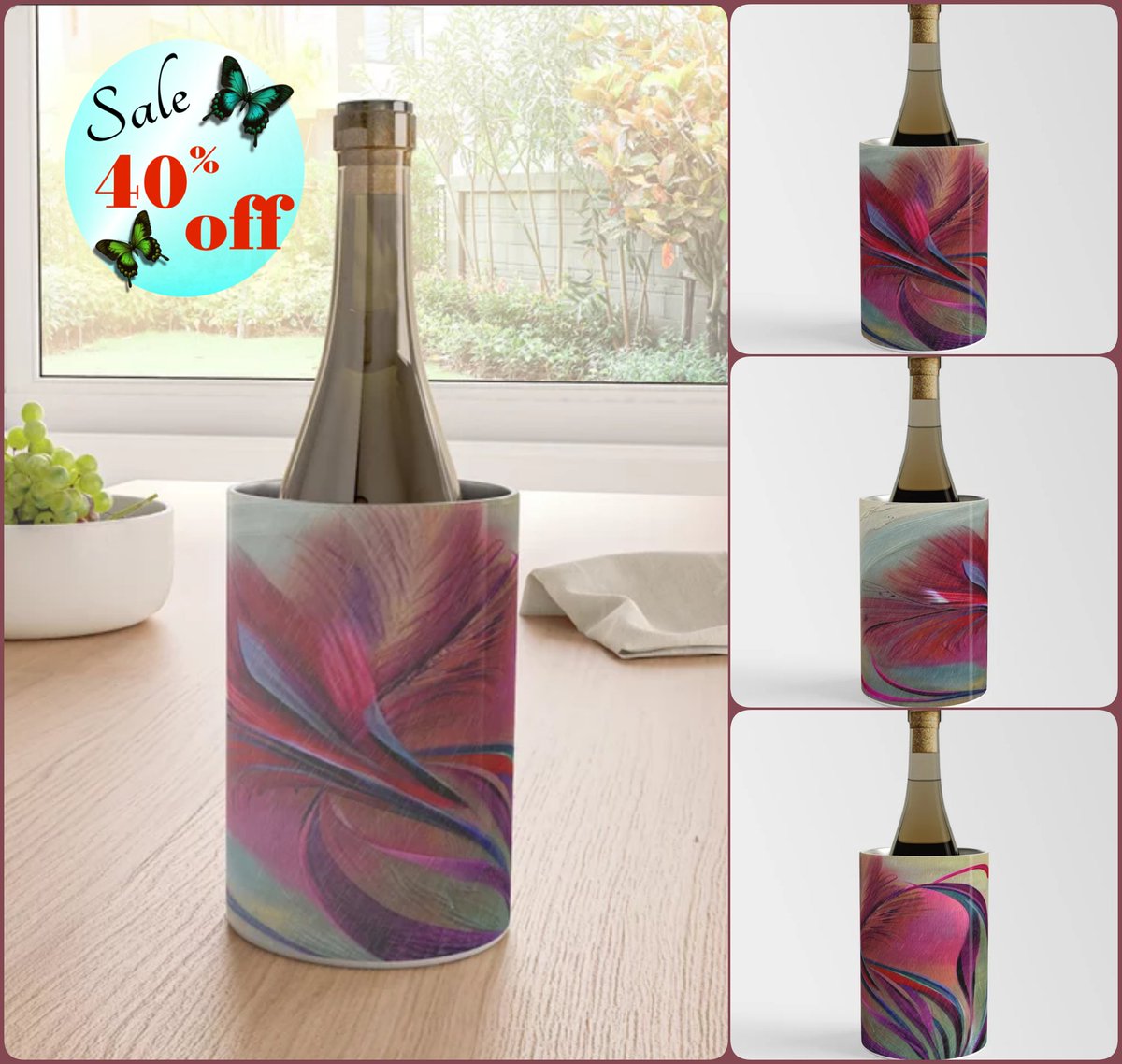 Flash Sale *SALE 40% Off* Today Only**
Tufted Tapestry Wine Chiller~by Art_Falaxy~
~Art Exquisite!~
#coasters #gifts #trays #mugs #coffee #society6 #travel #artfalaxy #art #accents #modern #trendy #wine #water #placemats #tablecloths #runners

society6.com/product/tufted…