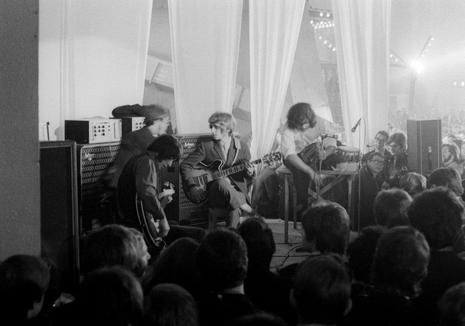 Sam Gopal's Dream (pre-Lemmy) performing at the legendary 14 Hour Technicolor Dream rock festival on April 28, 1967.