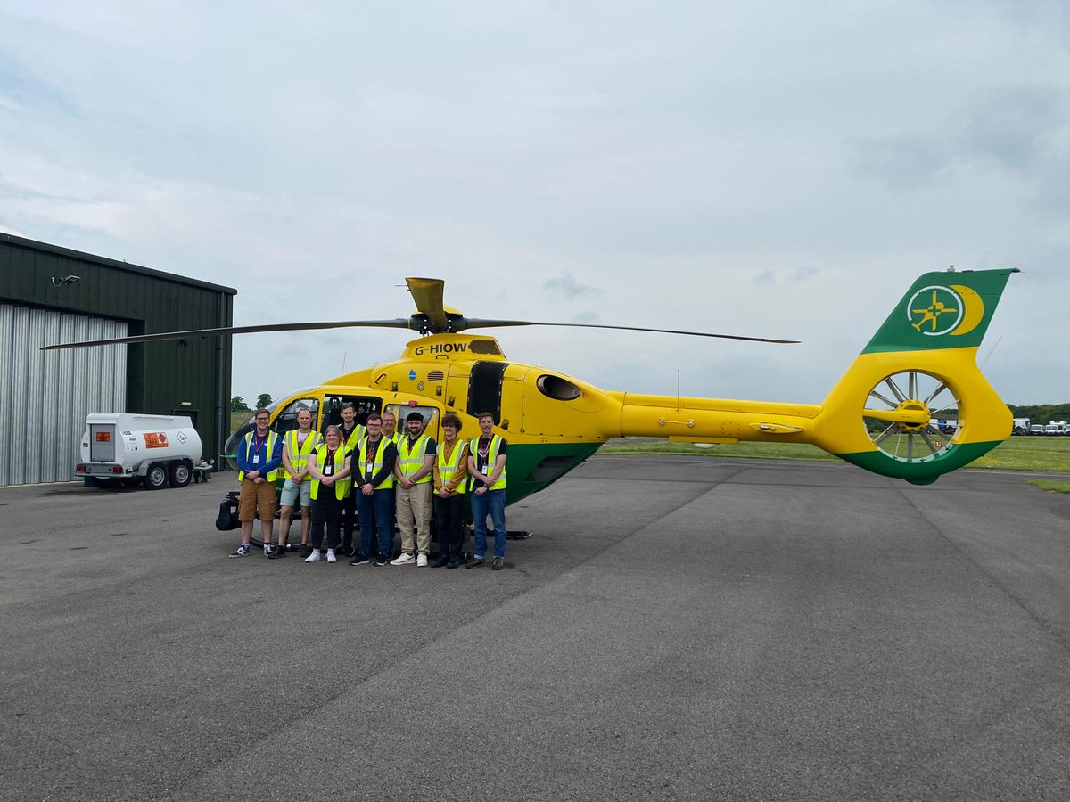 SJAHampshireIOW's tweet image. A massive thank you to @HIOWAA for hosting us today. A great chance for some of our ambulance crews to get some insight and top tips from the critical care team, whilst learning about their operation and how we can work together on joint incidents. @stjohnambulance @NHSEngland