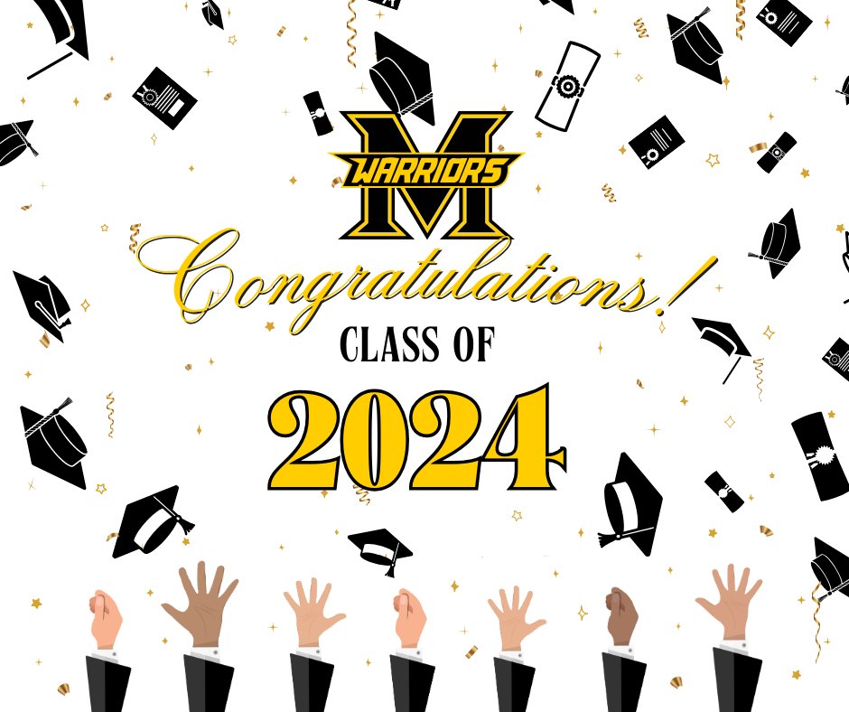 Sending much love to our graduating class after 4 hard years of work! Congratulations on your outstanding achievement! You are destined for many great things!
