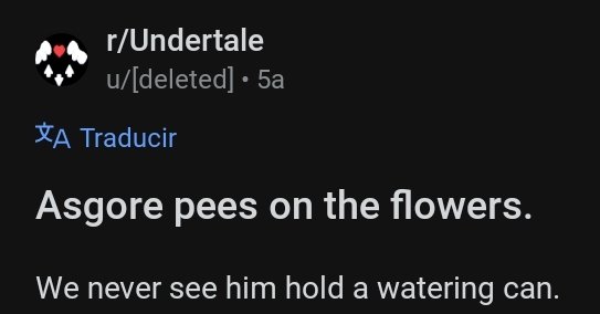 Asgore's sprite for watering the flowers in deltarune is called 'asgorenotpiss'

This is likely a reference to an old fan joke about how Asgore pissed on his flowers in UT because he didn't show a watering can