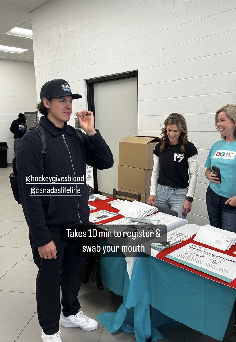 Ethan Bear just joined <a href="/CanadasLifeline/">Canadian Blood Services</a> stem cell registry hoping to be a match for Alexa who is battling a rare form of blood cancer.

Alexa has an indigenous back ground so it is imperative that those with an indigenous background join the registry. ➡️ Blood.ca/HGB.