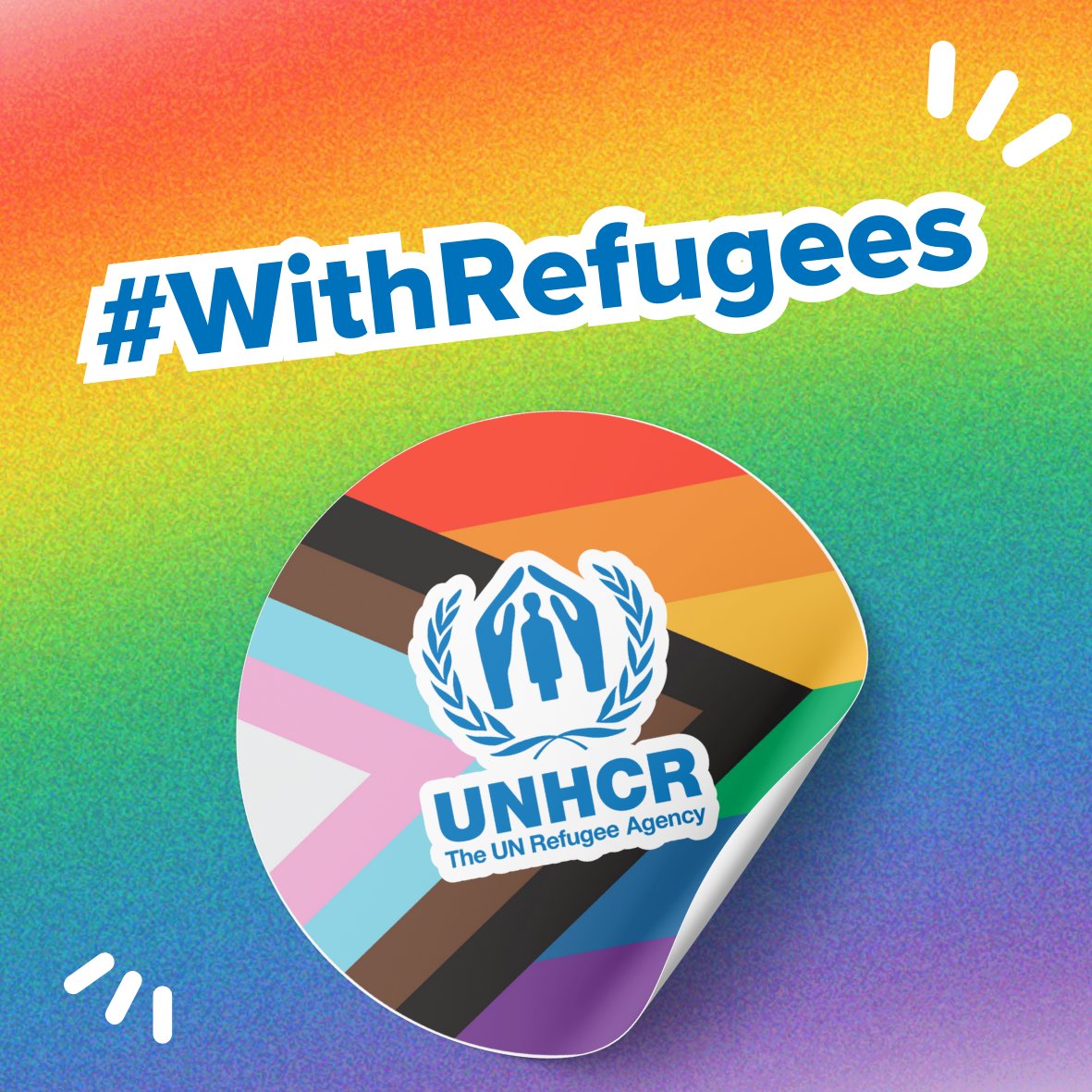 ❤️🧡💛💚💙💜🖤🤍 #withrefugees