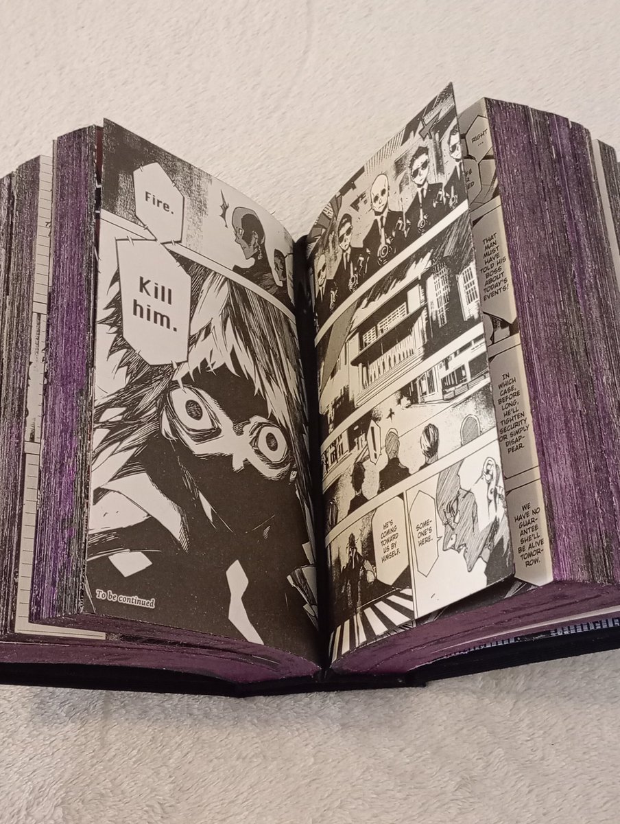 My completed project of combining all 4 BSD Beast manga volumes into one hardback copy.