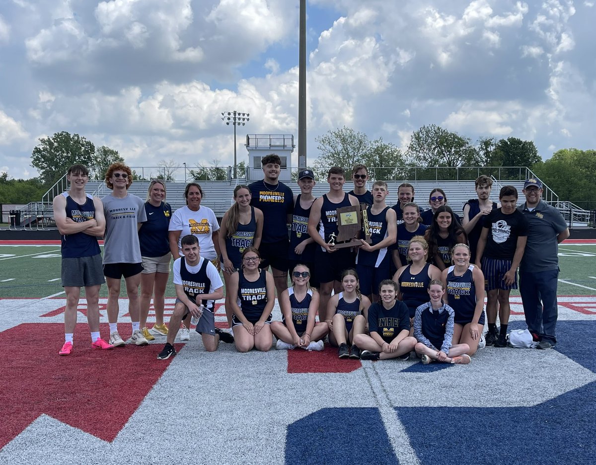 Congratulations to the Mooresville Pioneers on winning the IHSAA Plainfield Unified Sectional. <a href="/IHSAA1/">IHSAA</a> <a href="/MHSBeMOORE/">Mooresville Athletics</a>