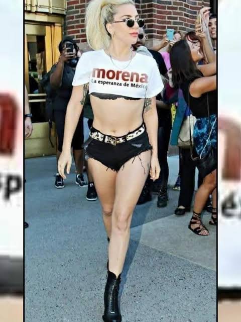 Lady Gaga si sabes que es lo bueno en México 😎