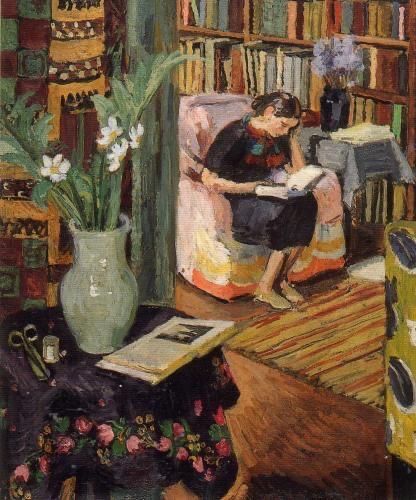 What are you reading this weekend?
(art by Vanessa Bell)